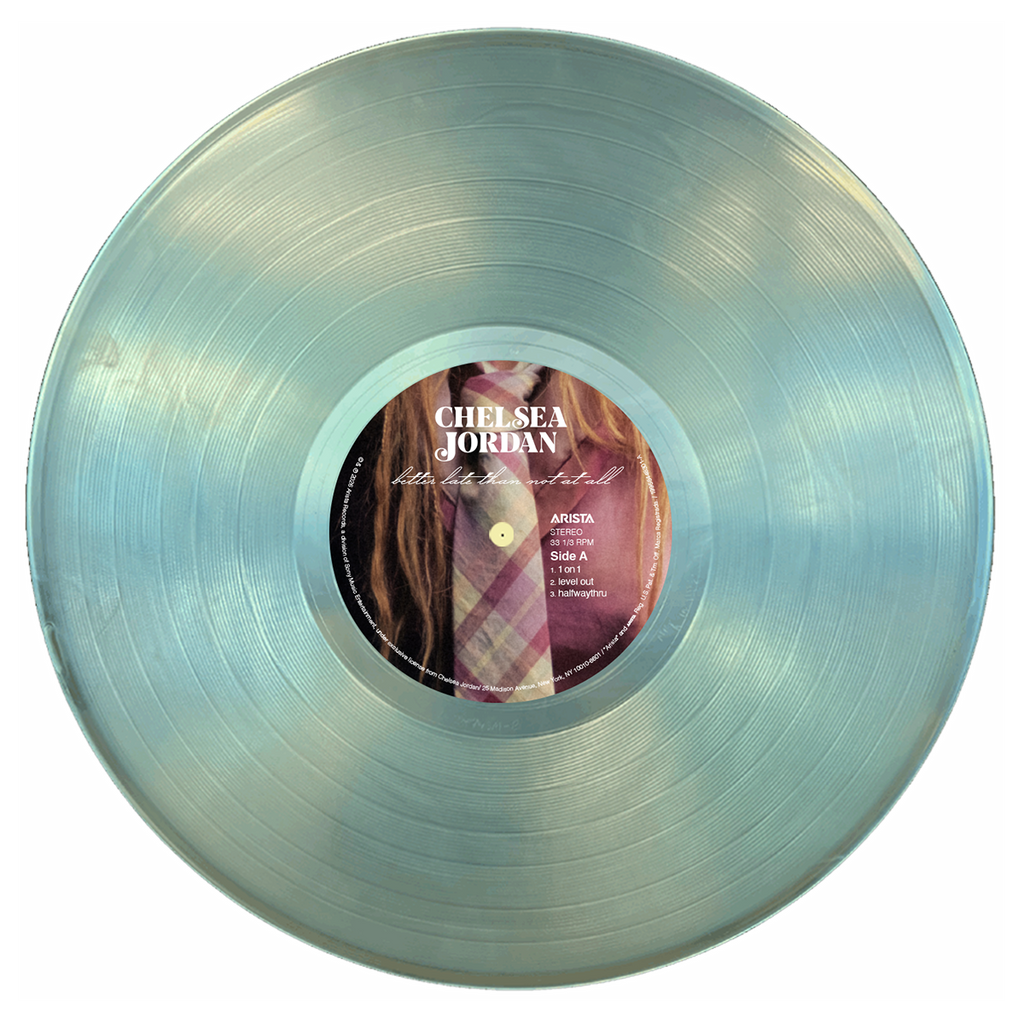 Chelsea Jordan - better late than not at all EP Vinyl (Sea Glass)